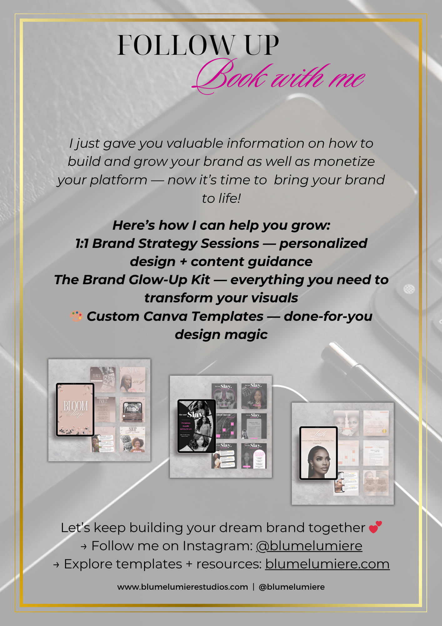 Your Brand is Who You Are – Brand Builder Blueprint (e-book)