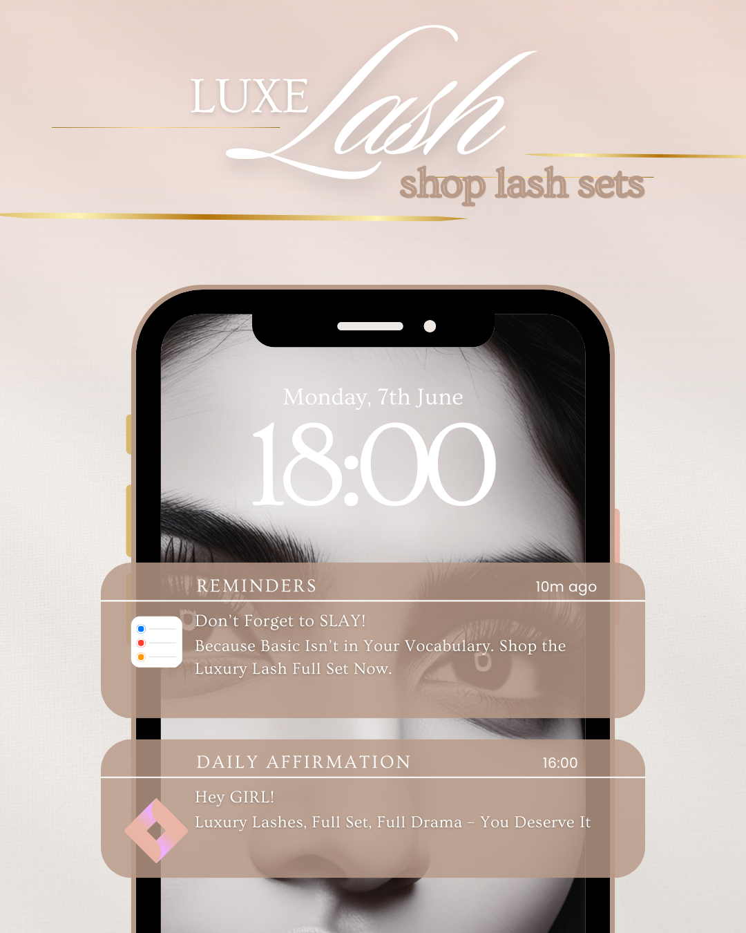 Feminine Luxury Instagram Post Templates – Canva Editable (10-Pack)