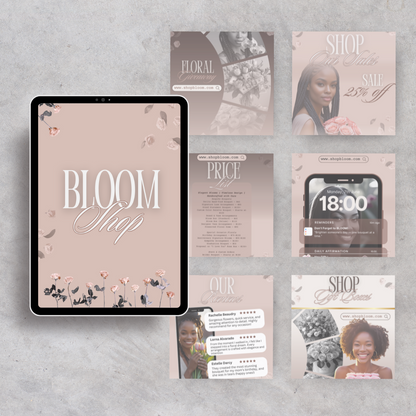 She Blooms — Visual Identity Kit