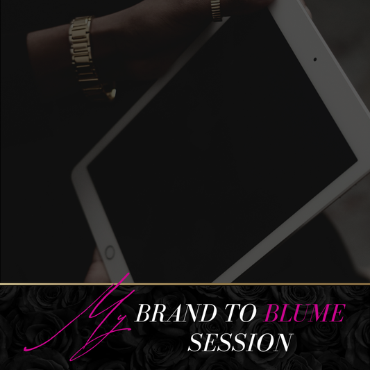 Virtual Follow Up Session - 1:1 Brand to Blume Session