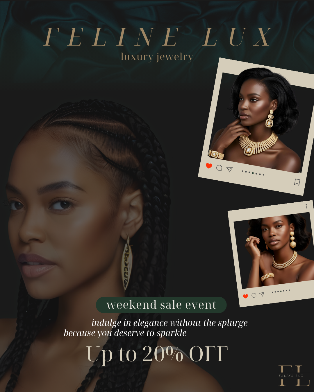 Modern Luxury Instagram Post Templates – Canva Editable (10-Pack)