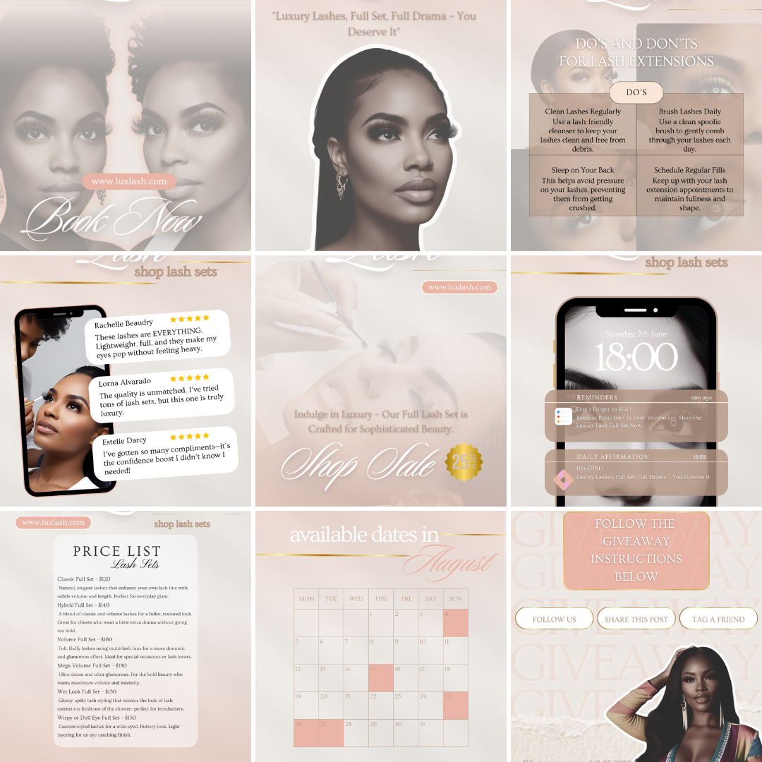 Feminine Luxury — Visual Identity Kit