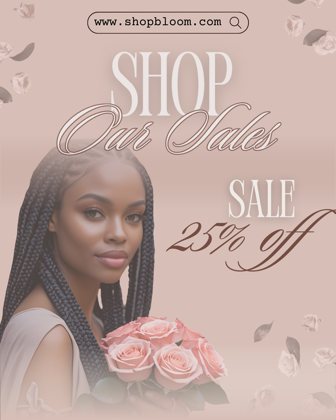 She Blooms Instagram Post Templates – Canva Editable (10-Pack)