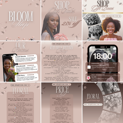 She Blooms — Visual Identity Kit