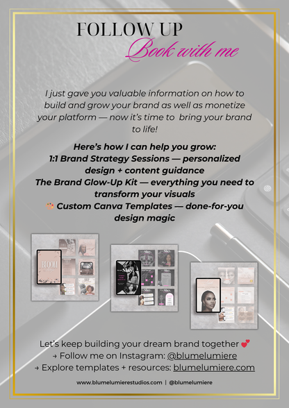 Your Brand is Who You Are – Brand Builder Blueprint (e-book)