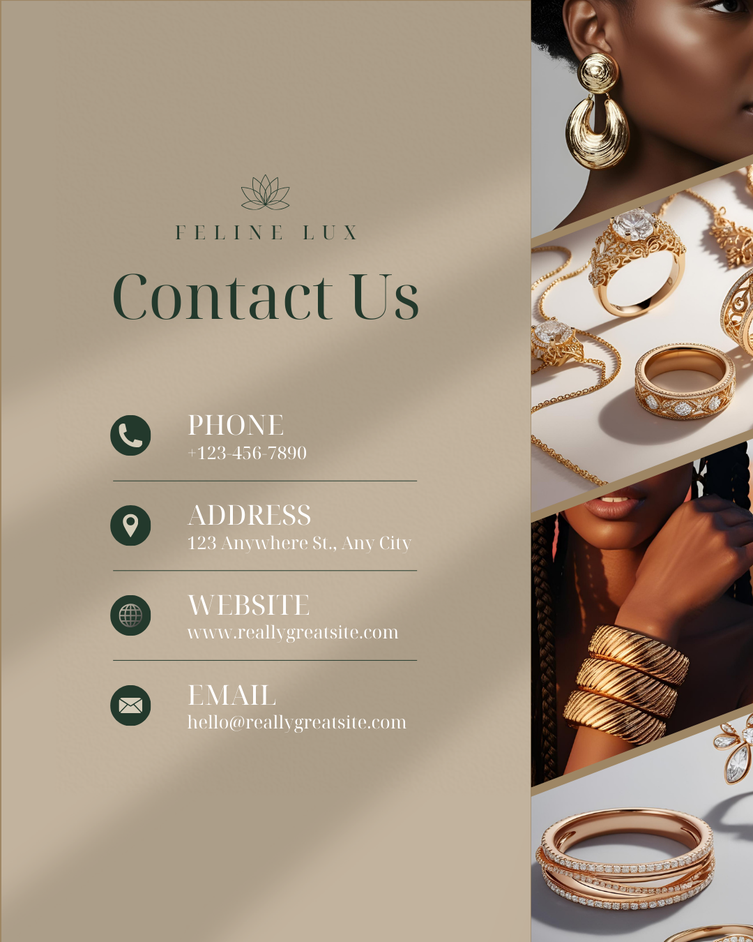 Modern Luxury Instagram Post Templates – Canva Editable (10-Pack)