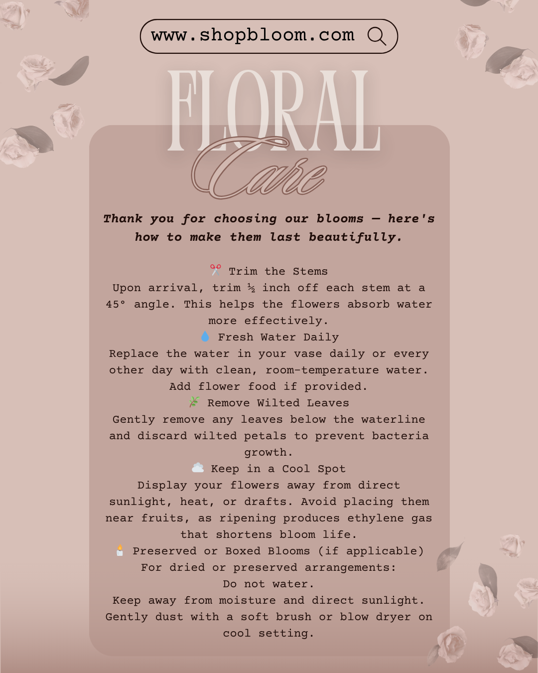 She Blooms Instagram Post Templates – Canva Editable (10-Pack)