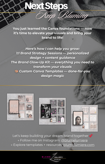 Canva Crash Course – Design Like a Pro (FREE DOWNLOAD)