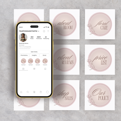 She Blooms — Visual Identity Kit