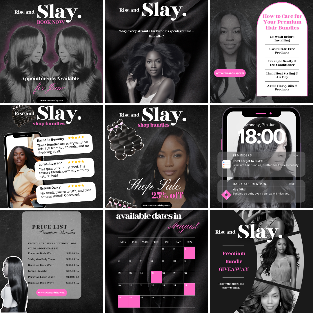 Black Gworl Luxury — Visual Identity Kit