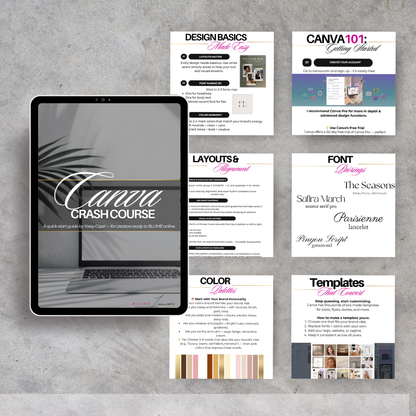 Canva Crash Course – Design Like a Pro (FREE DOWNLOAD)