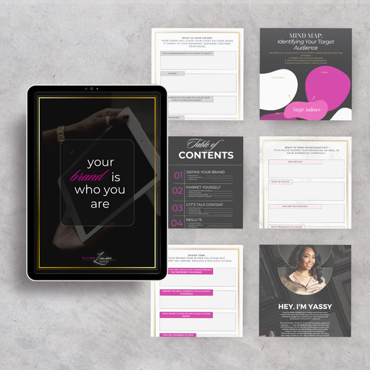 Your Brand is Who You Are – Brand Builder Blueprint (e-book)