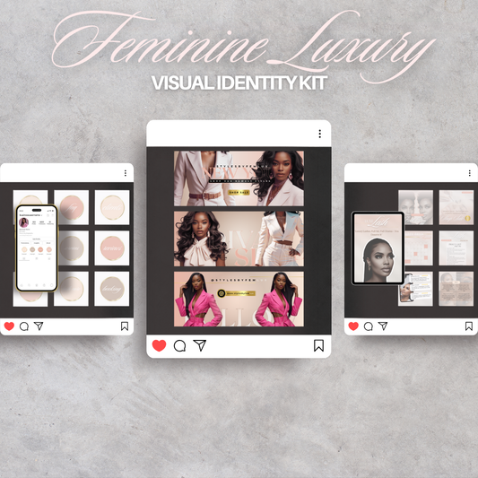 Feminine Luxury — Visual Identity Kit