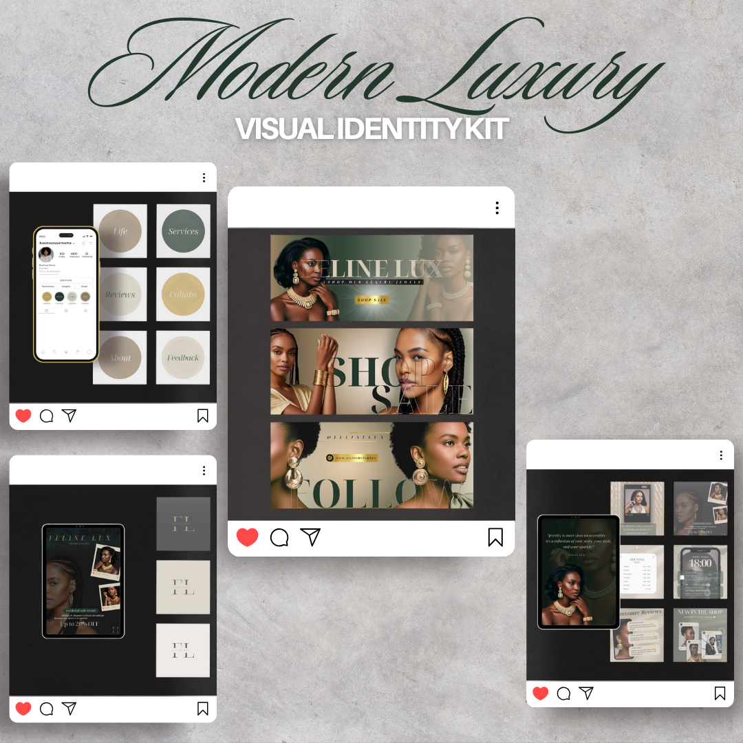 Modern Luxury — Visual Identity Kit