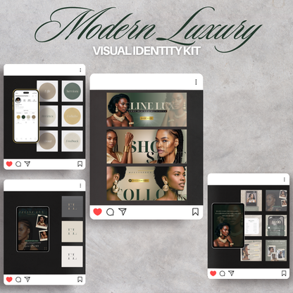 Modern Luxury — Visual Identity Kit