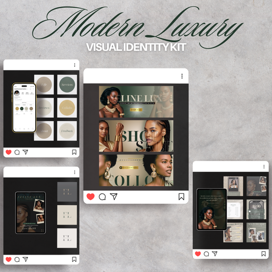 Modern Luxury — Visual Identity Kit